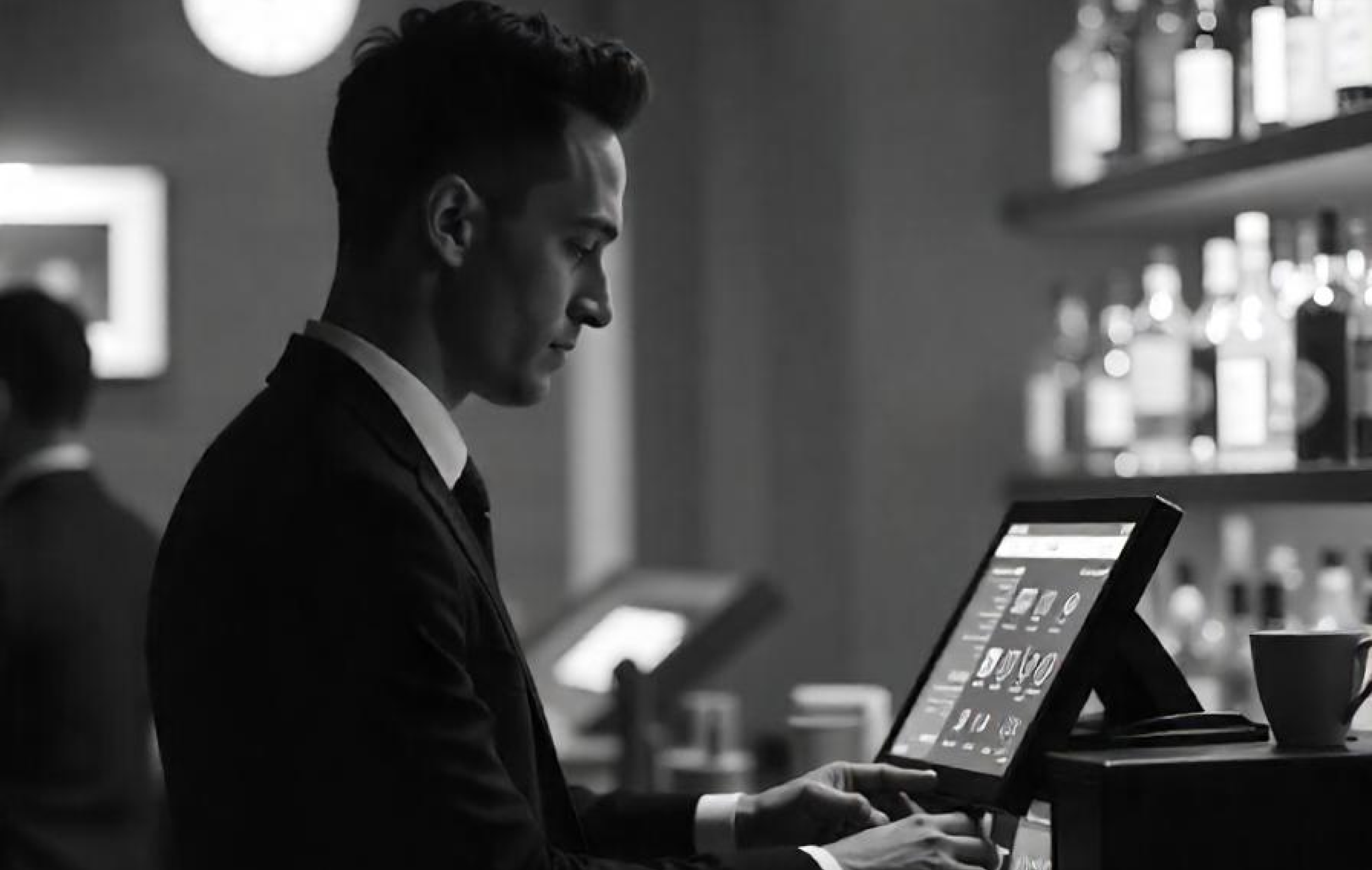 Working person image